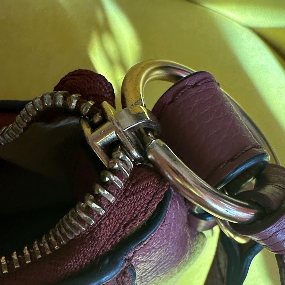 See By Chloe Burgundy Crossbody Bag. Burgundy is the color of the season. - Picture 10 of 17